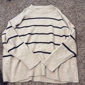 aerie striped sweater